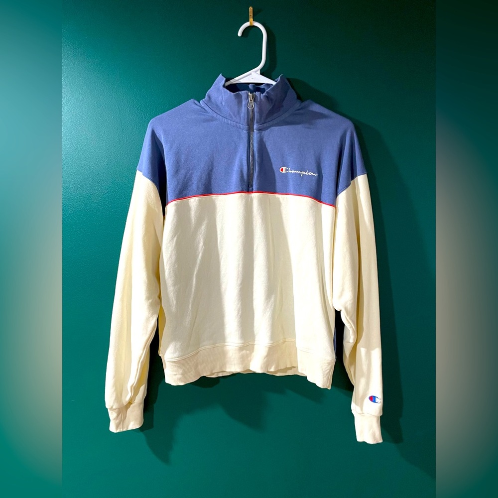 Champion Campus French Terry 1/2 Zip Pullover